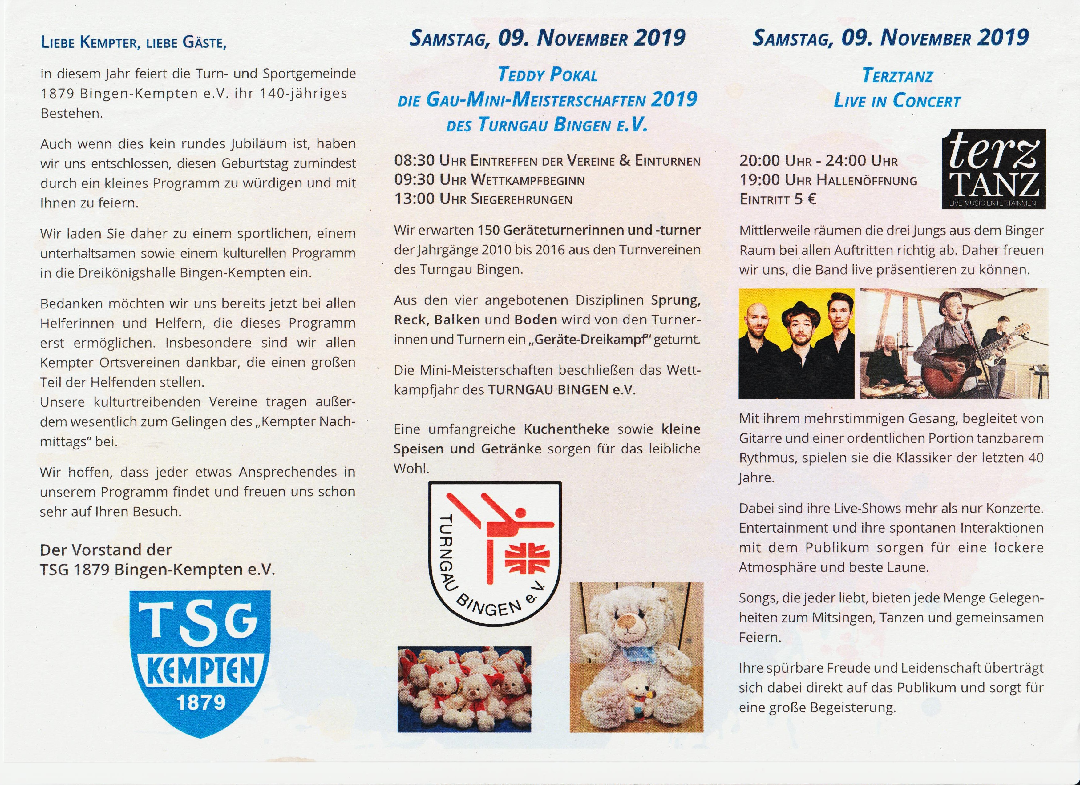 Flyer 140-Jahr-Feier