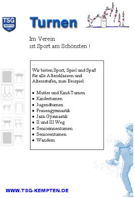 Turnen ist im Verein am Sch�nsten